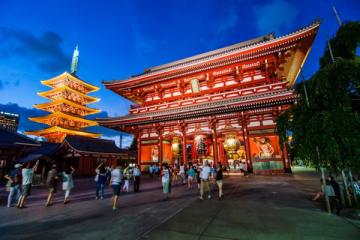 NGÀY 4: TOKYO - ĐỀN ASAKUSA - NARITA (Ăn sáng, trưa)