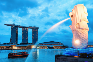 NGÀY 1: TP.HCM - SINGAPORE - CITY TOUR (Ăn trưa nhẹ, ăn tối)